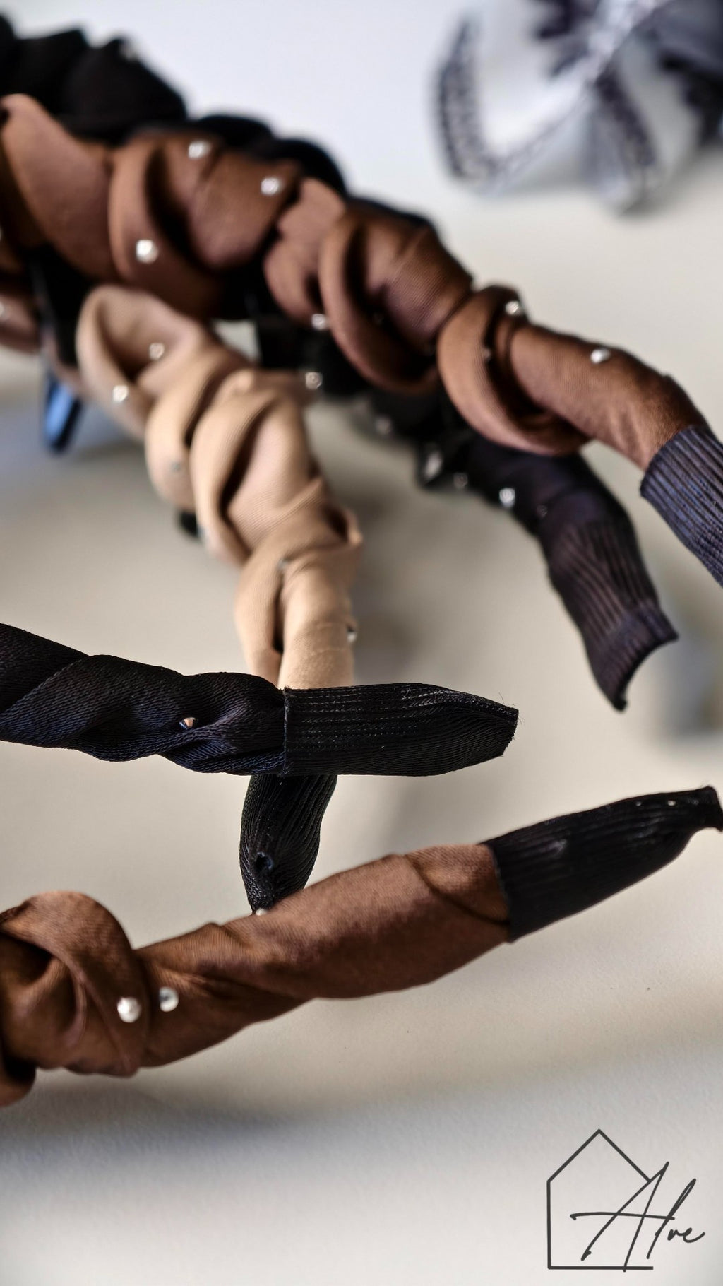 Non-Slip Fabric Headbands (Pack of 3) Korean Style Stays Put All Day