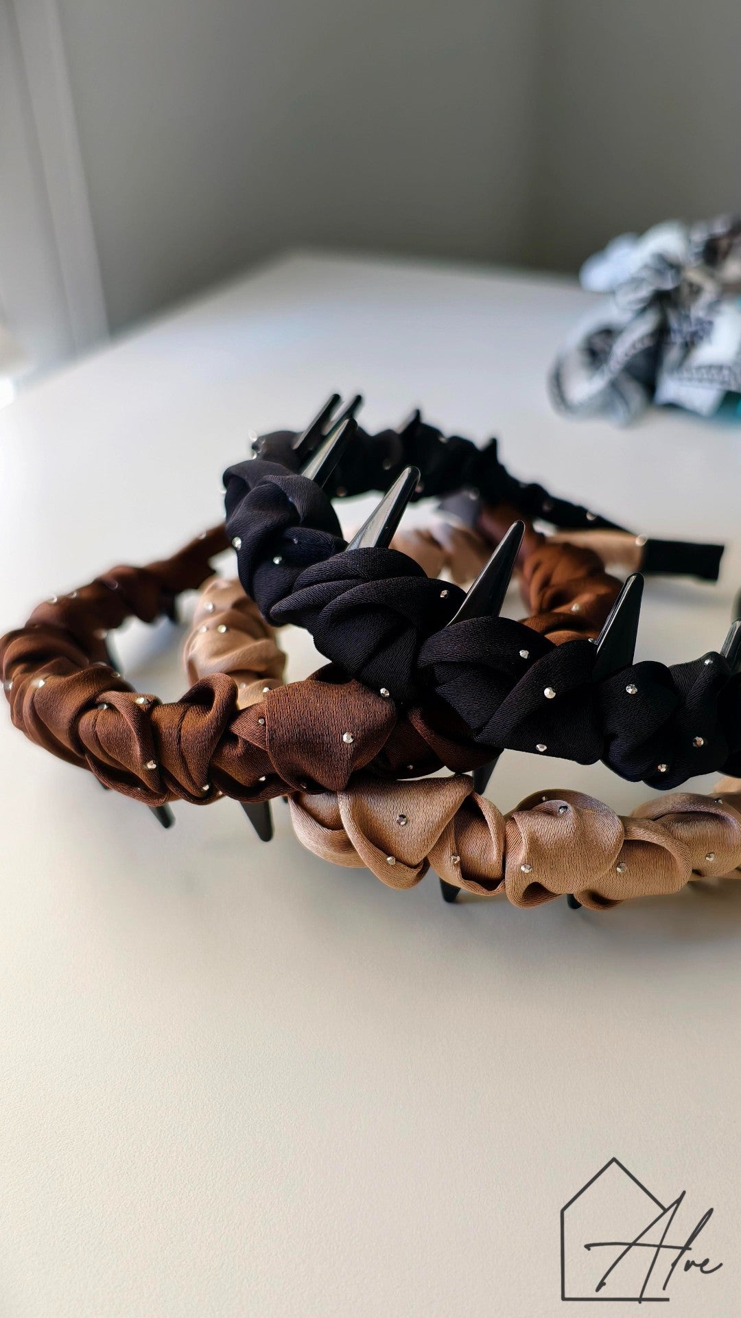 Non-Slip Fabric Headbands (Pack of 3) Korean Style Stays Put All Day