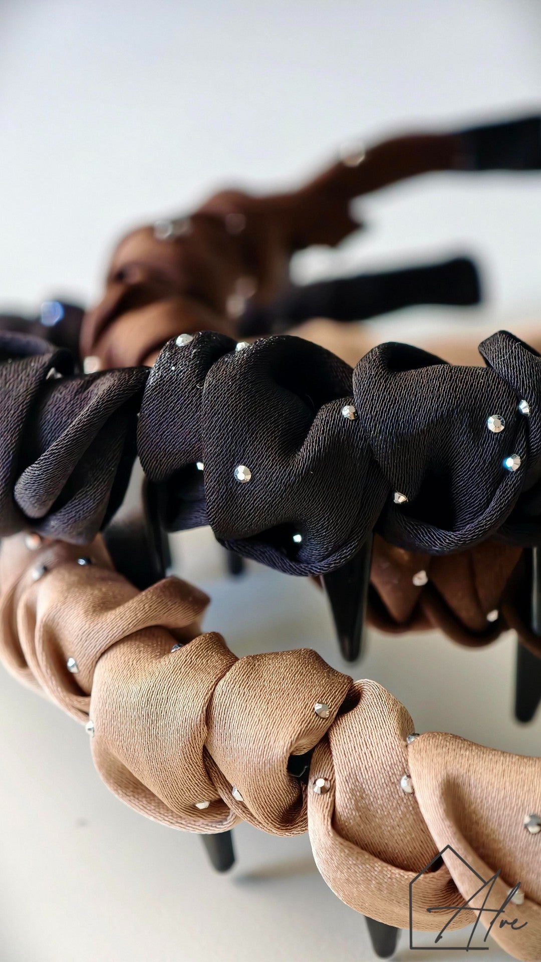 Non-Slip Fabric Headbands (Pack of 3) Korean Style Stays Put All Day