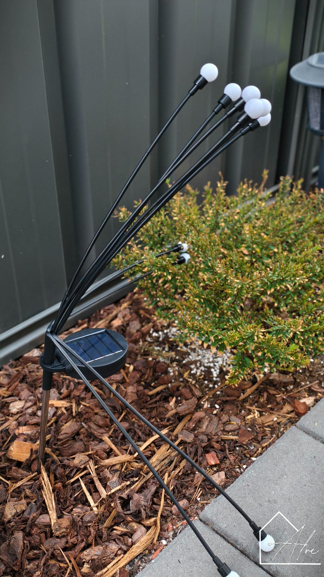 Solar Powered Firefly Garden Lights – Flexible LED Stakes for Magical Night Gardens