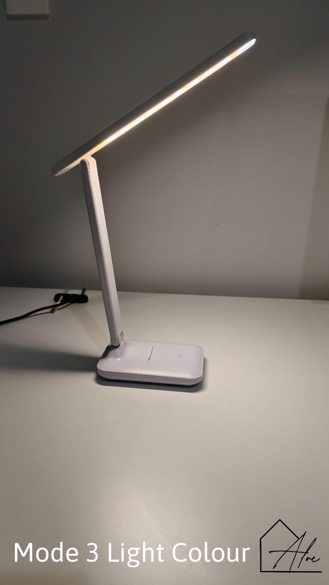 LED Desk Lamp - Adjustable Reading Light with Touch Control