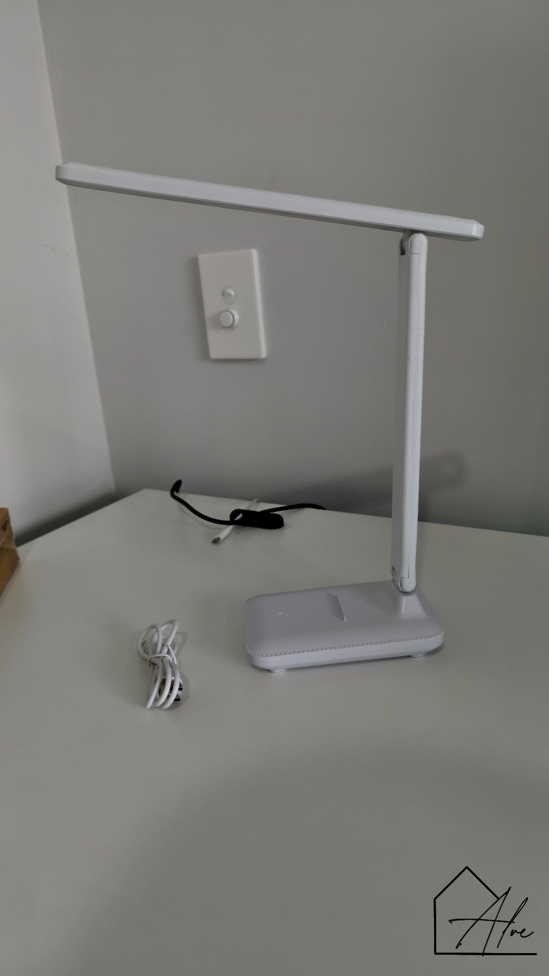 LED Desk Lamp - Adjustable Reading Light with Touch Control
