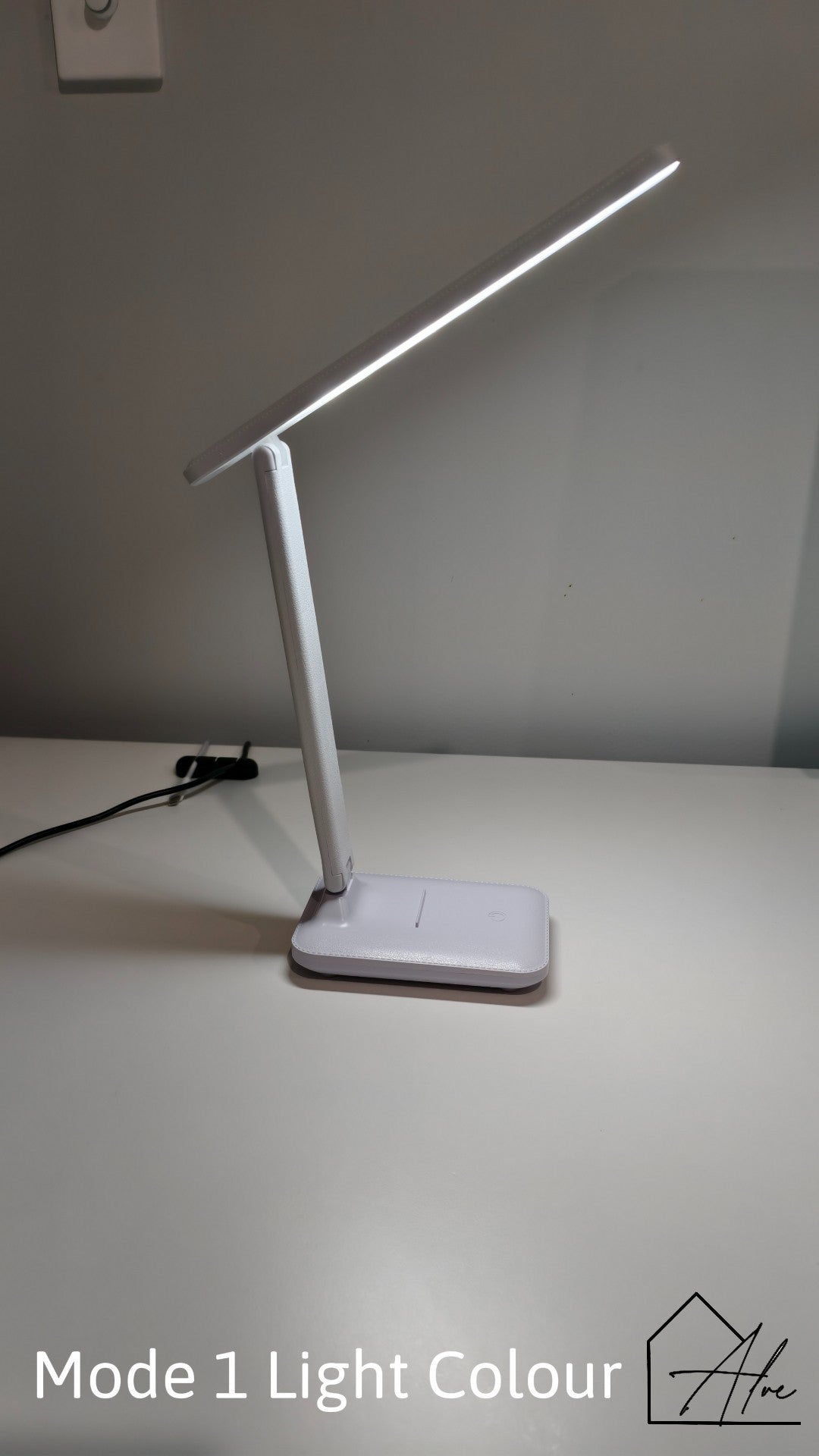 LED Desk Lamp - Adjustable Reading Light with Touch Control