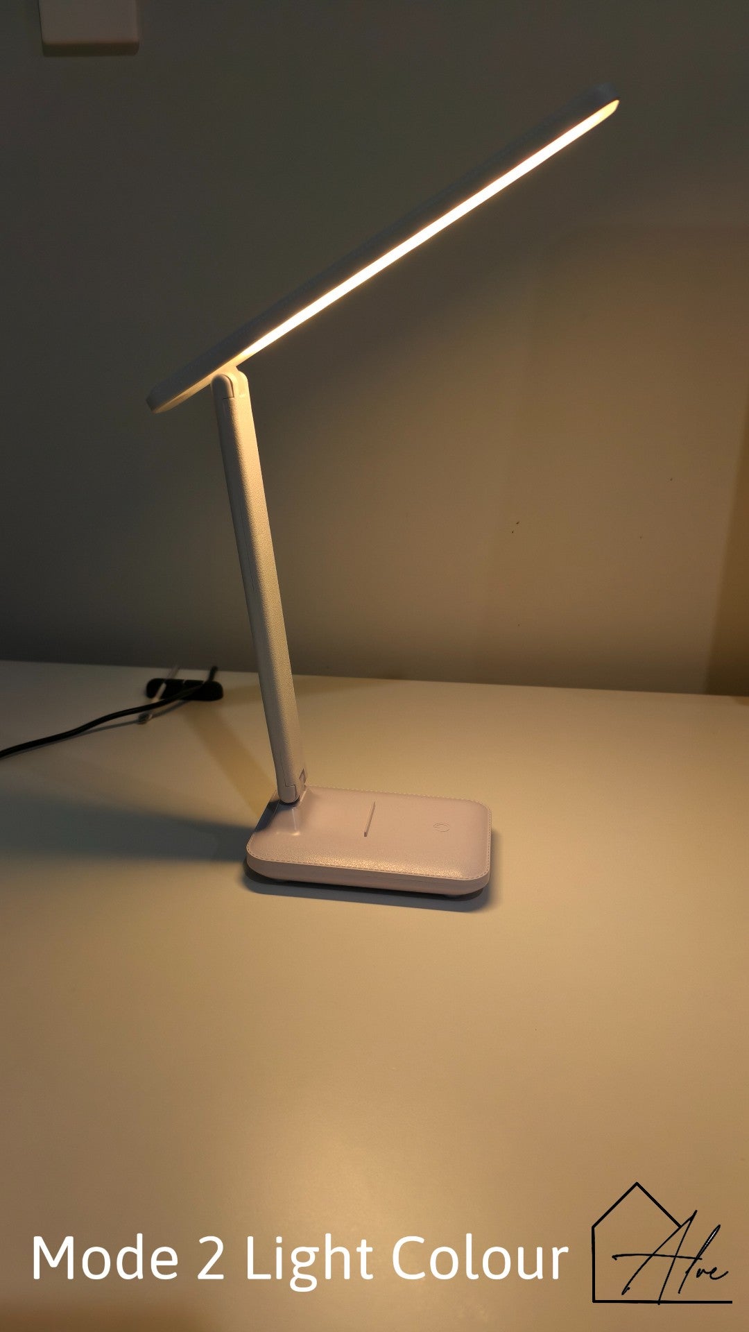 LED Desk Lamp - Adjustable Reading Light with Touch Control