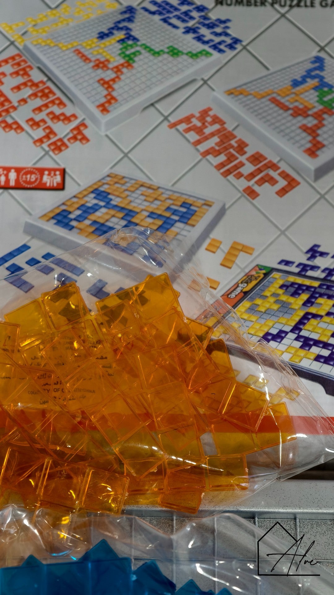 Strategy Board Game for Kids & Families - Tetris-Style Puzzle Game Ages 5+
