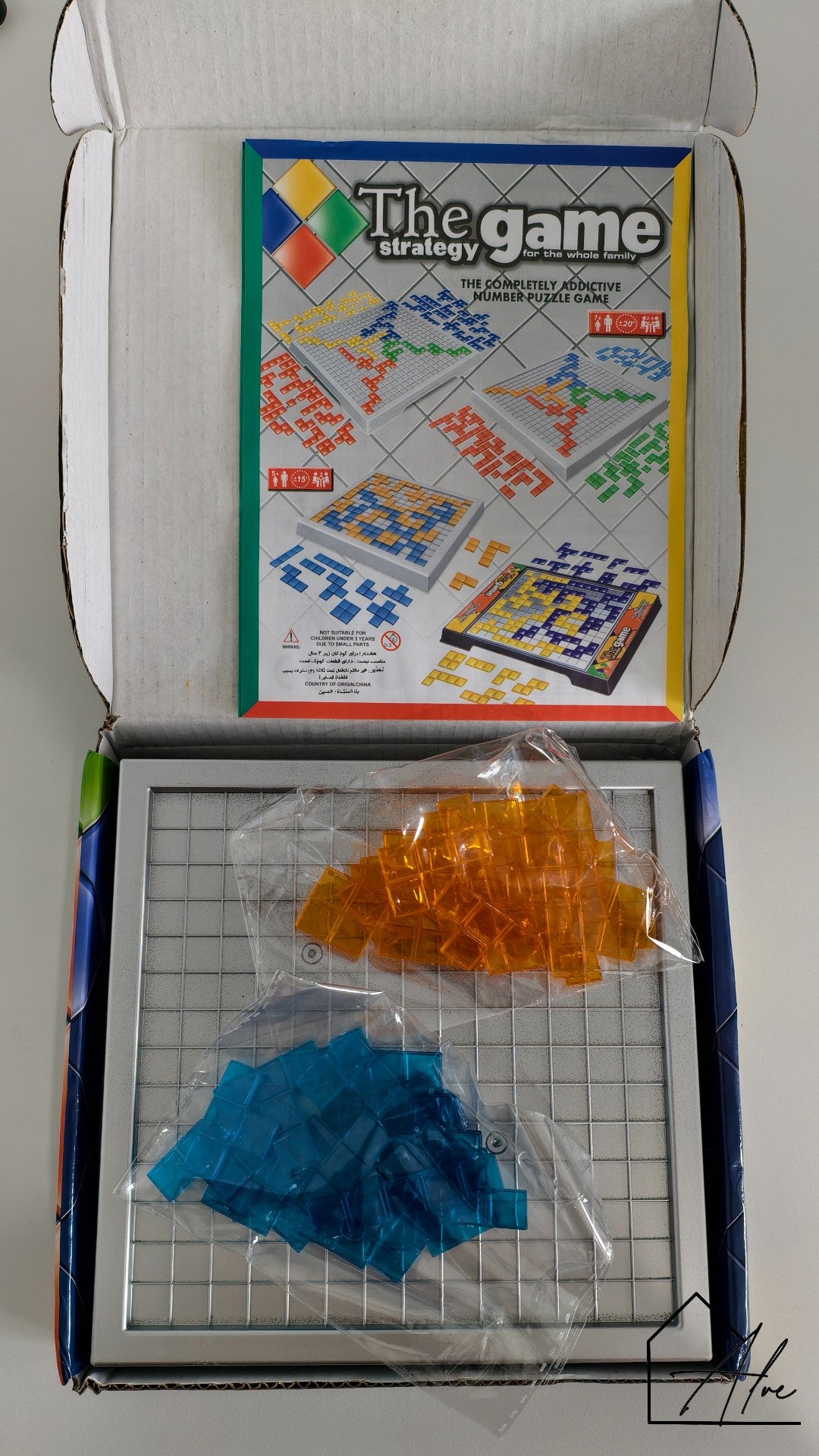 Strategy Board Game for Kids & Families - Tetris-Style Puzzle Game Ages 5+