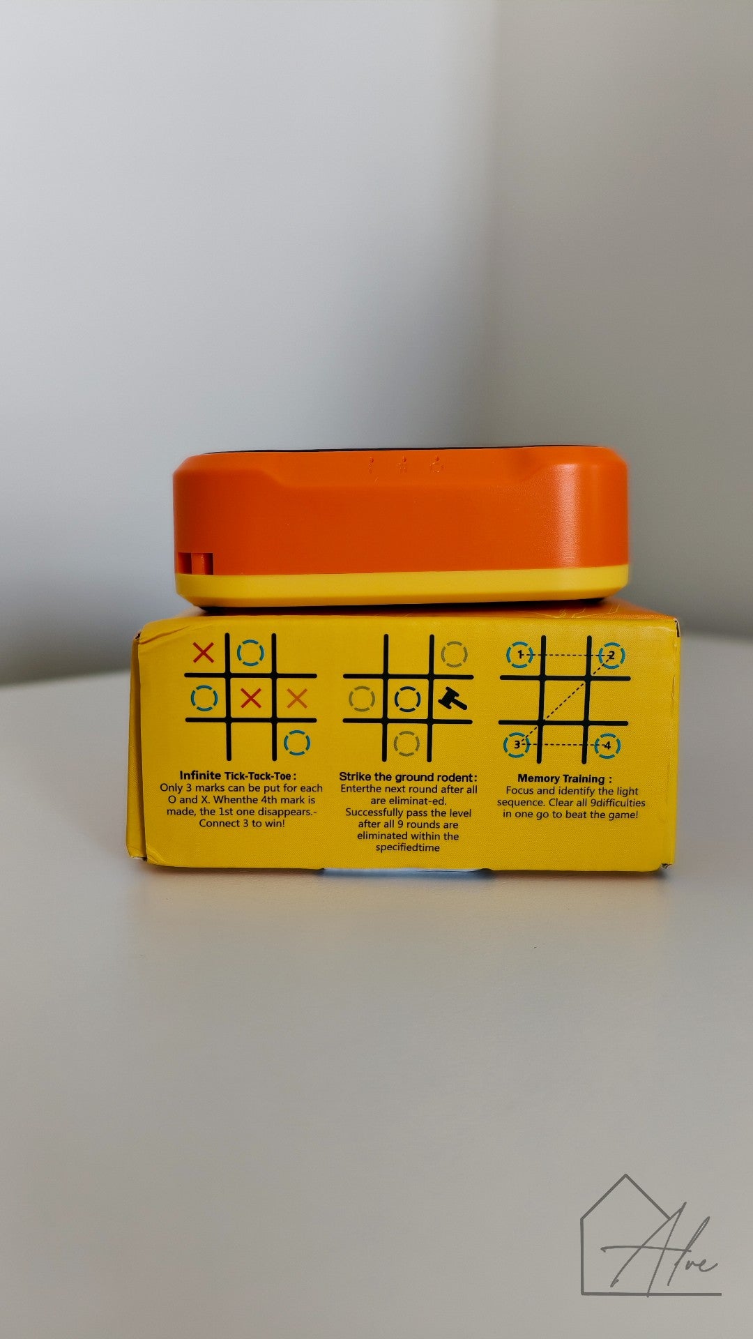 Electronic Tic-Tac-Toe Game - Brain Training Memory Game for Kids 7+